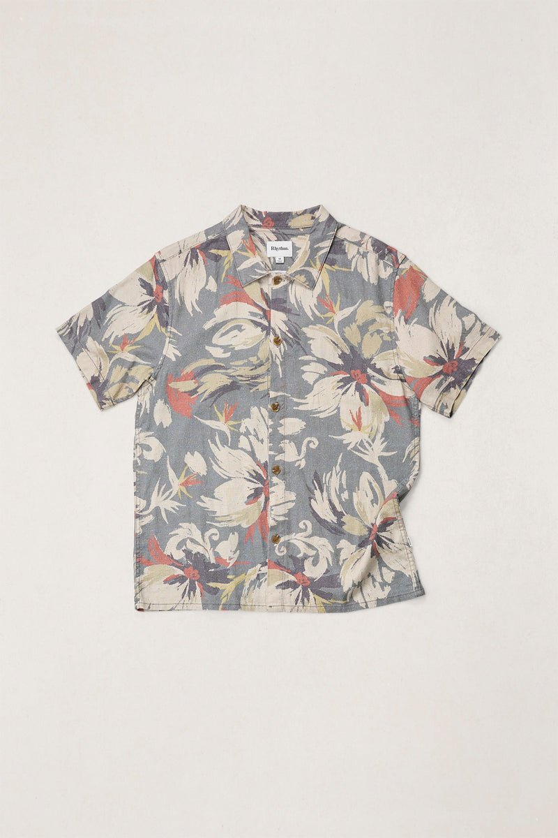 Rhythm Tropical Camo Short Sleeve Shirt