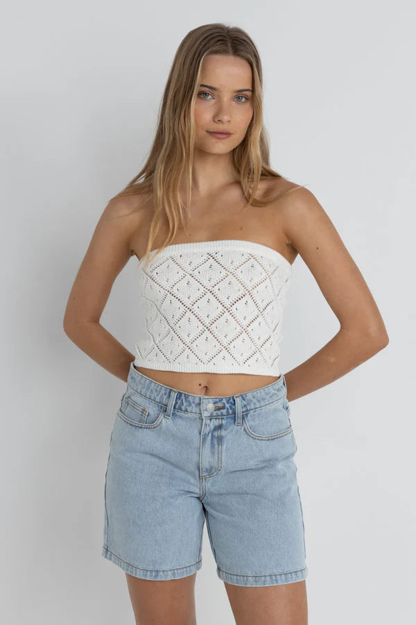 Rhythm Islander Strapless Knit Top