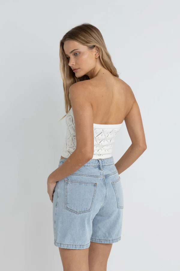 Rhythm Islander Strapless Knit Top