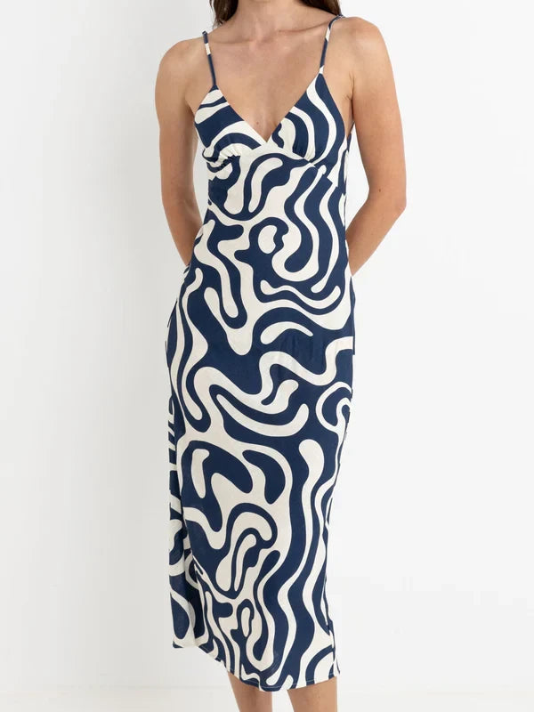 Rhythm Waverly Bias Cut Midi Dress