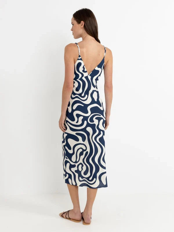 Rhythm Waverly Bias Cut Midi Dress