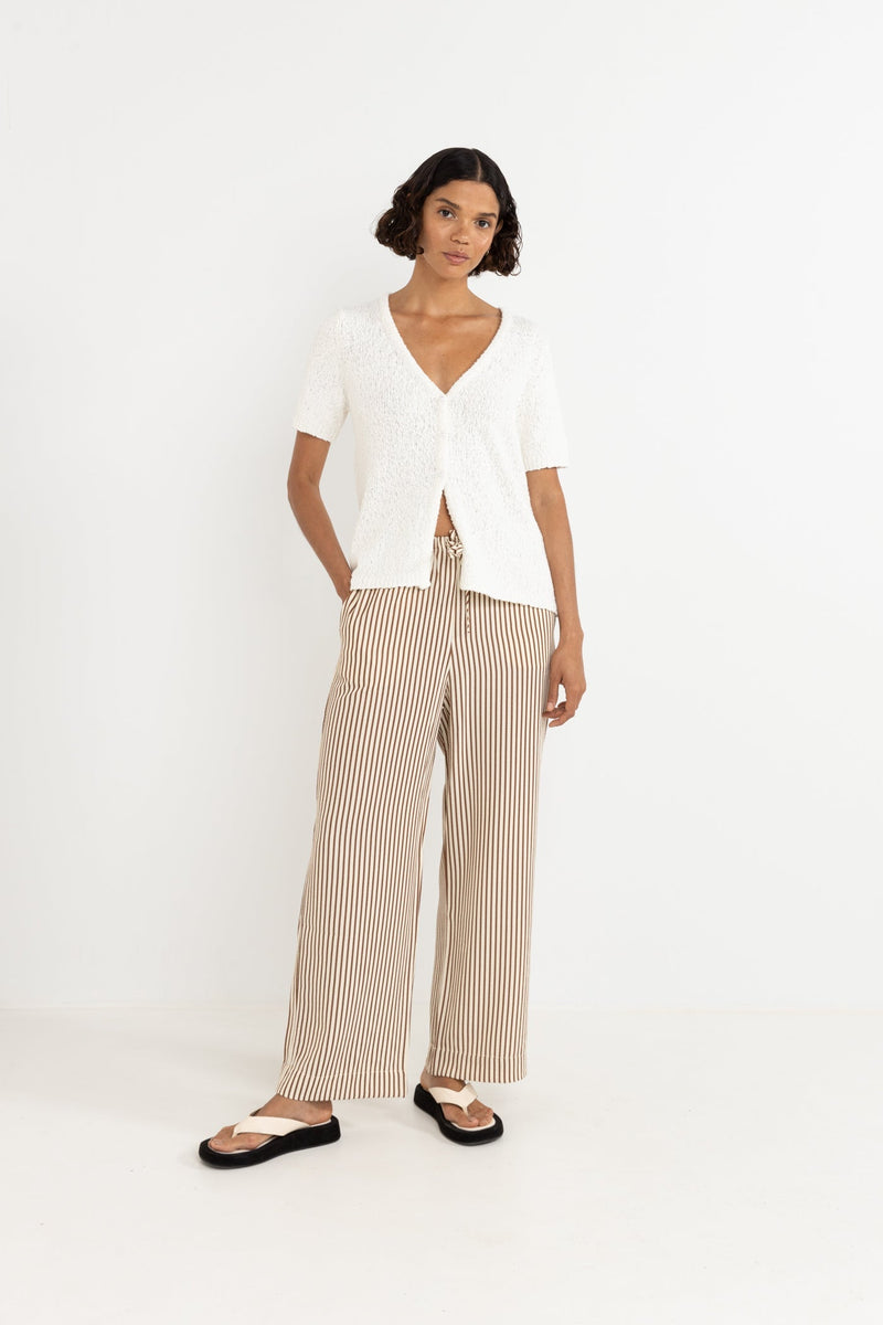 Rhythm Adele Short Sleeve Knit Cardigan