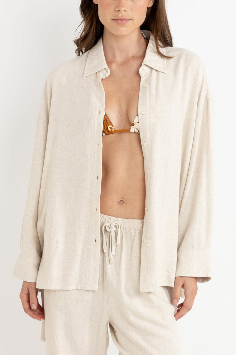Rhythm Sunray Oversized Long Sleeve Shirt