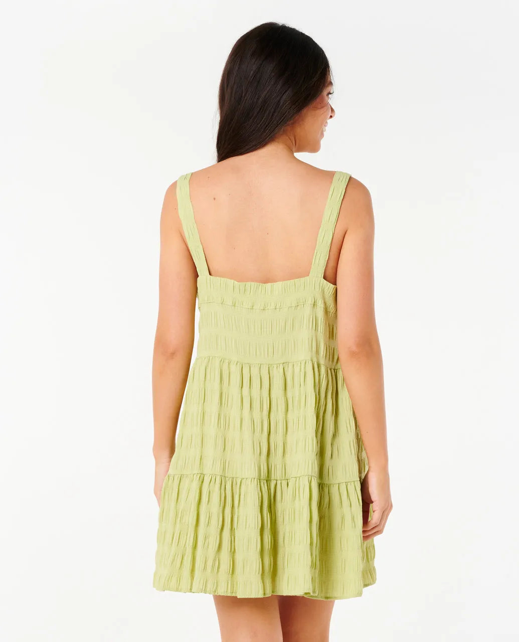 Rip Curl Cala Nights Seersucker Mini Dress