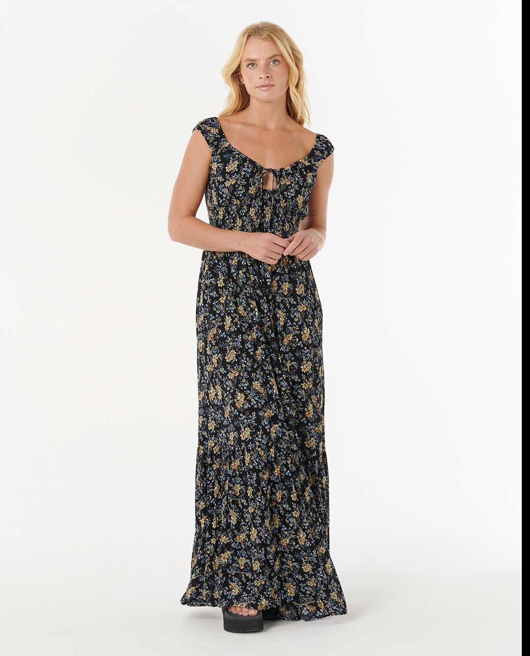 Rip Curl Pacific Rider Ditsy Maxi Dress