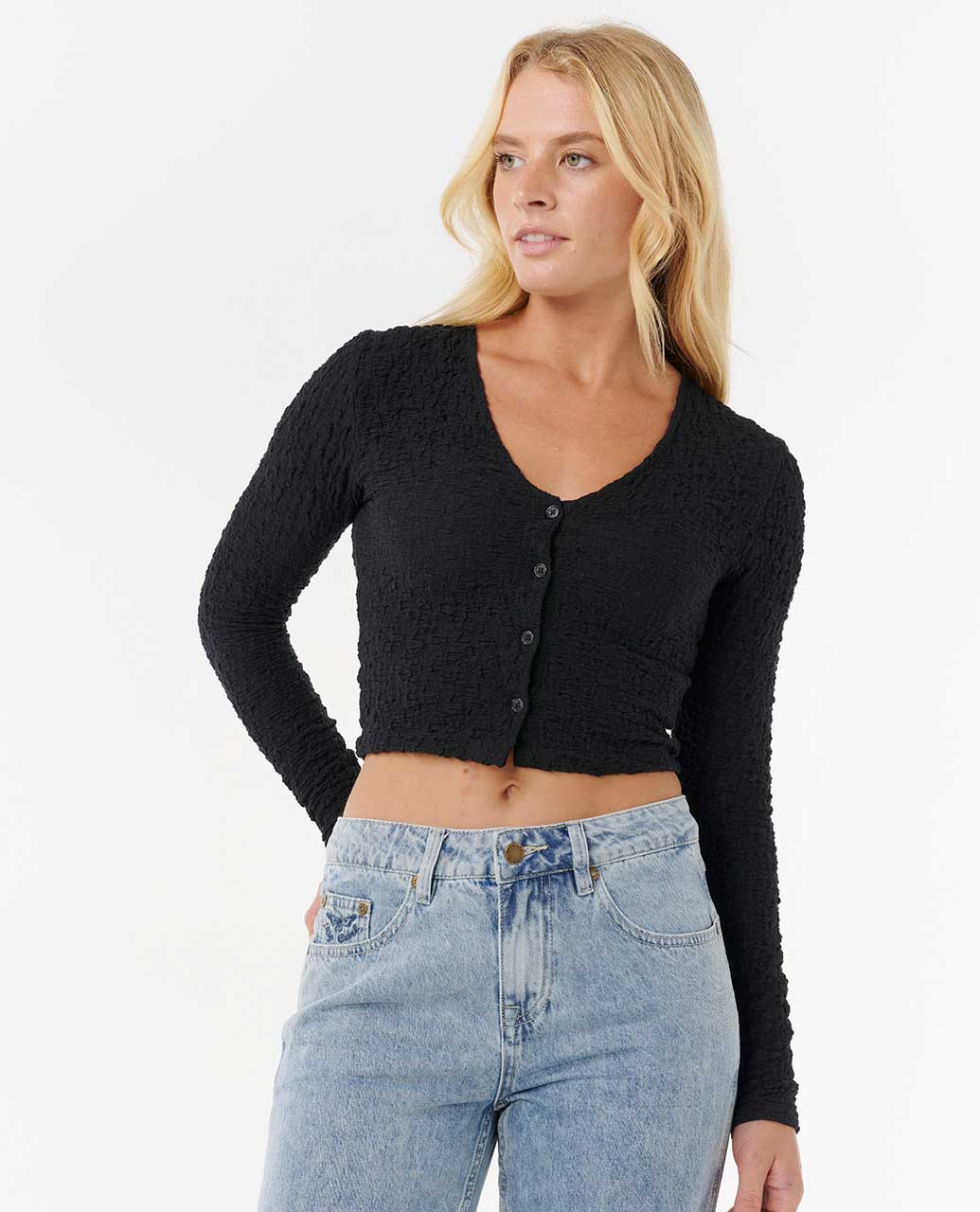 Rip Curl Sunset Luau Texture Long Sleeve Tee