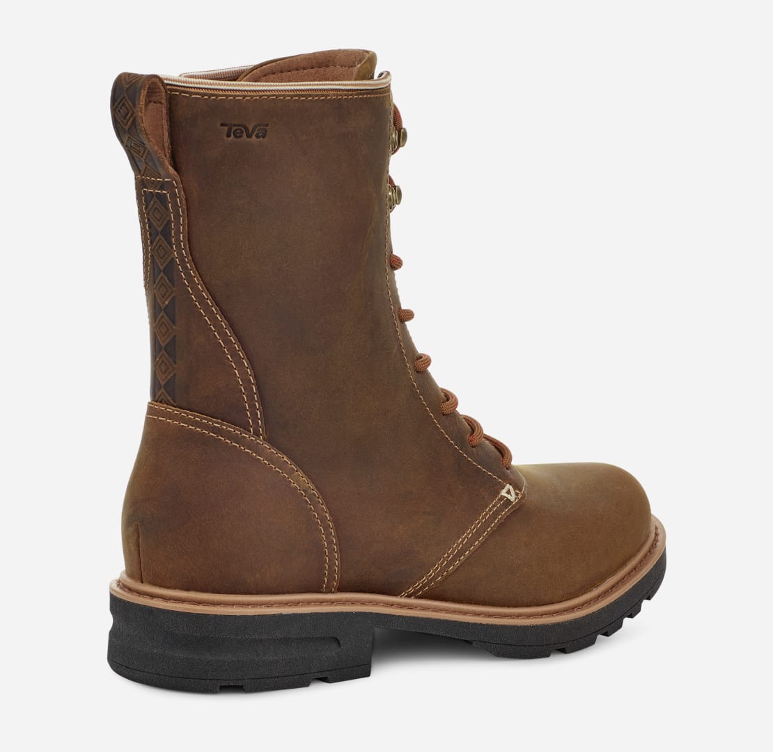 Teva Women's Rowena Lace Boot - Honey Brown