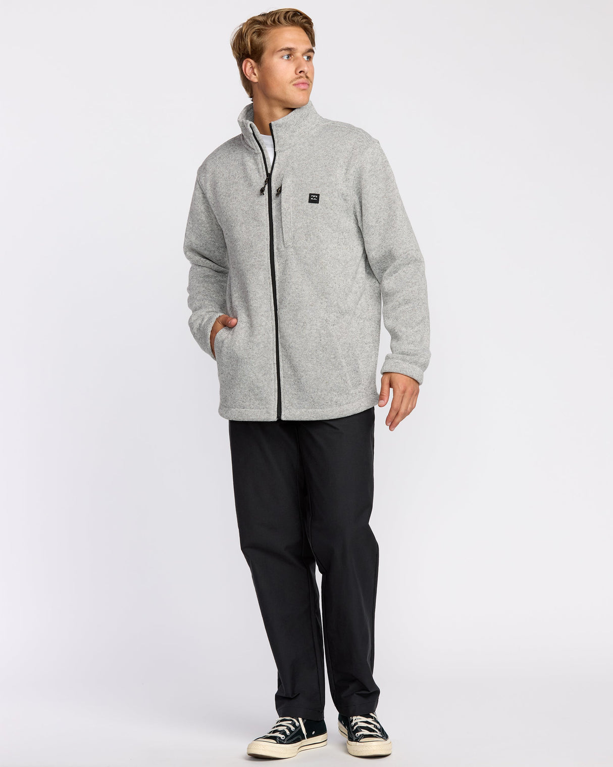 Billabong Men's Boundary Mock Zip
