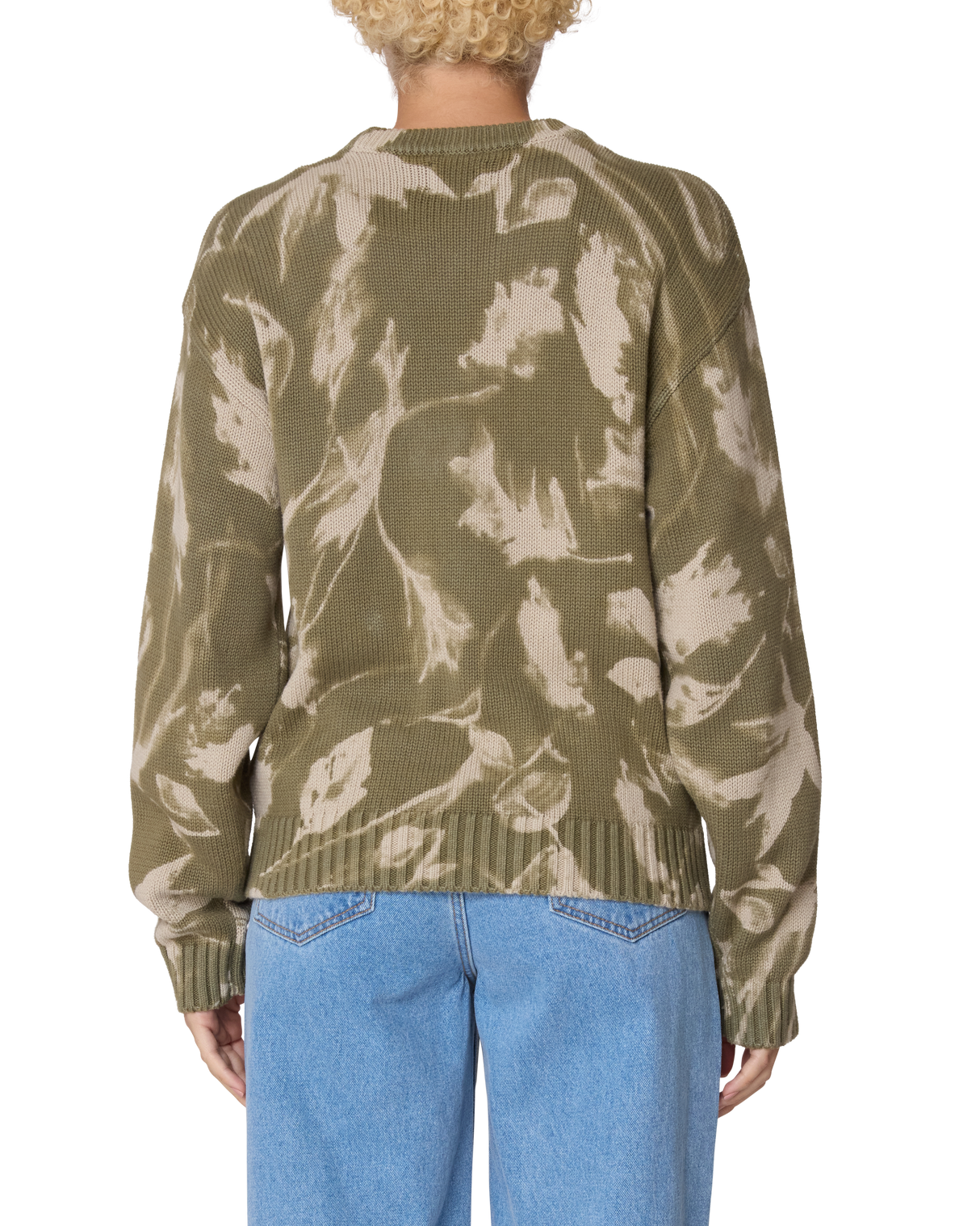 Obey Leaves Crew Sweater