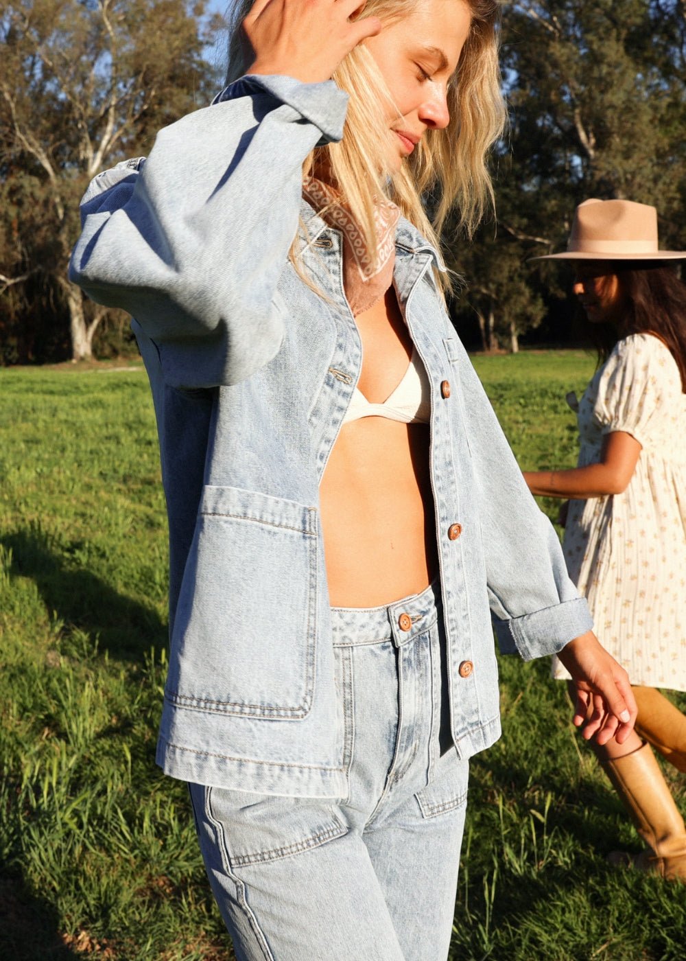 Sisstr Blake Denim Pant
