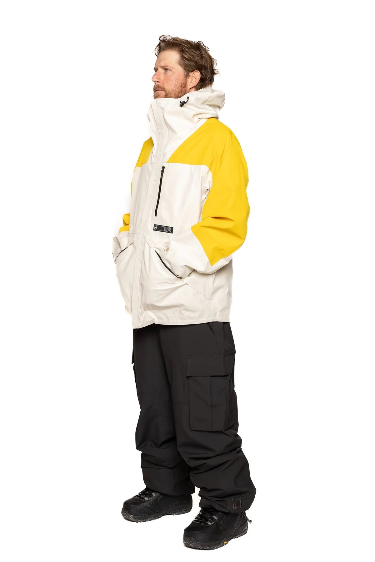 L1 Premium Goods Filmore Jacket 2025 - Cream Hot Yellow