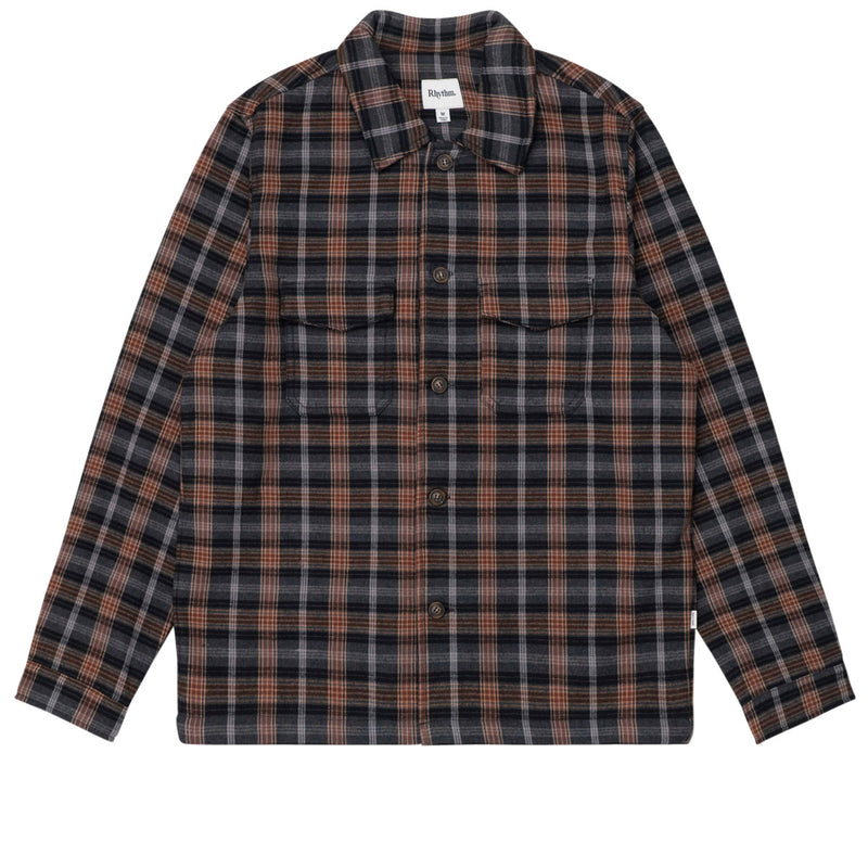 Rhythm Men's Polar Bond Long Sleeve Flannel