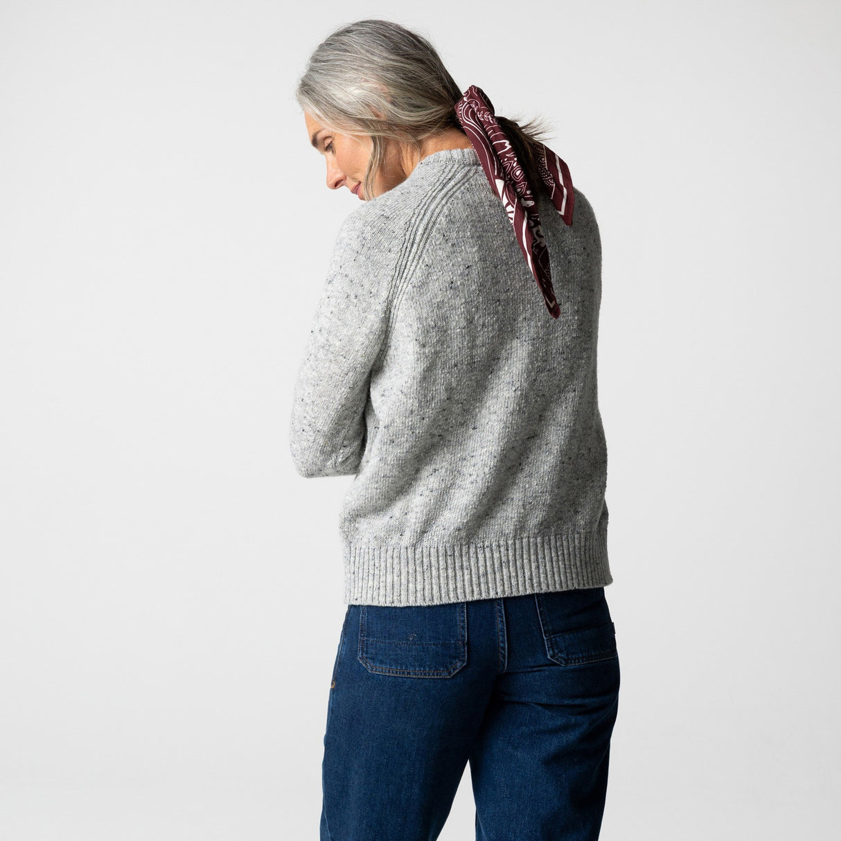 Finisterre Farne Crew Neck Knit Sweater