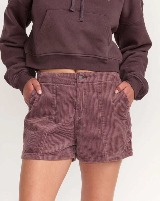 RVCA Daylight Corduroy Shorts - Raisin