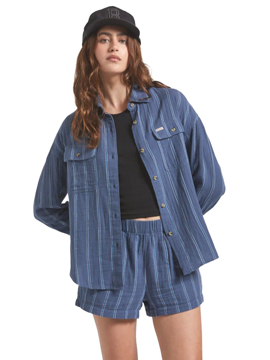 Brixton Women's Wandering Long Sleeve Shirt