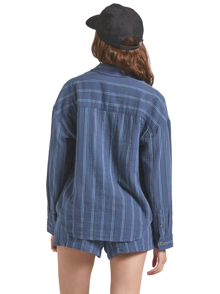 Brixton Women's Wandering Long Sleeve Shirt