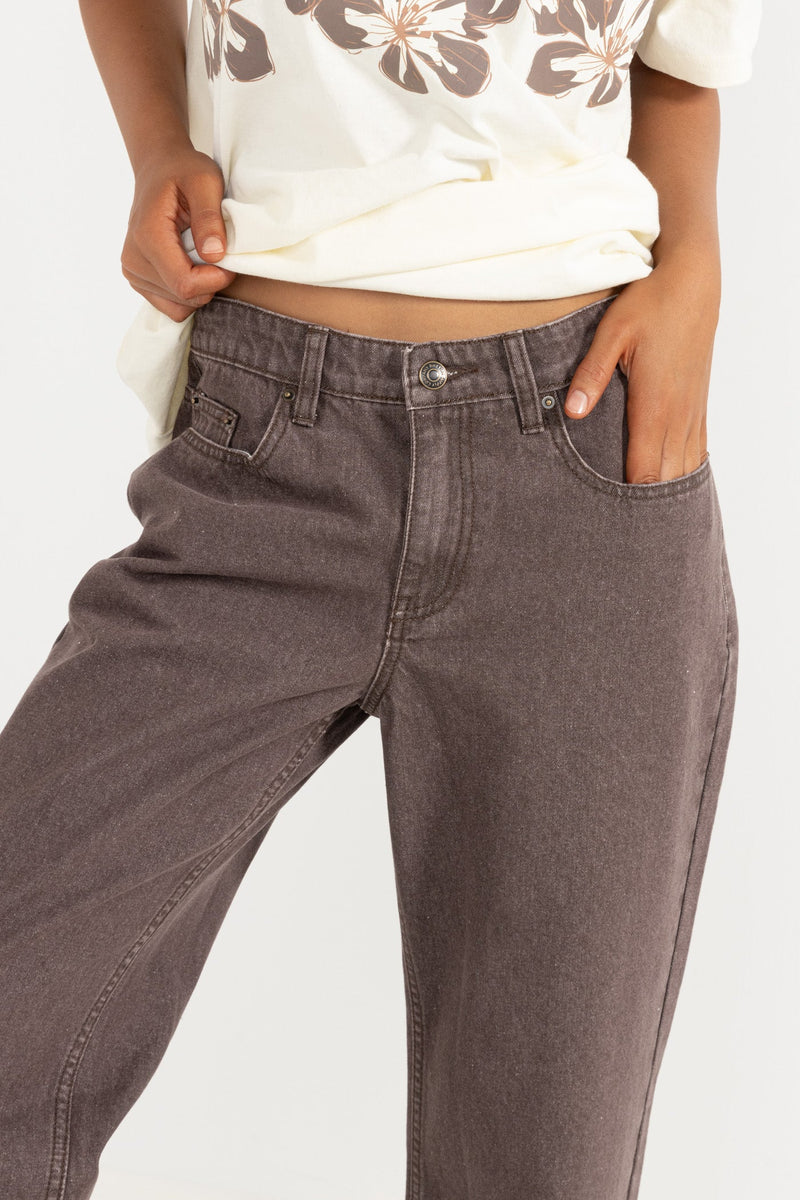 Rhythm Women's Charlie Low Rise Denim jean