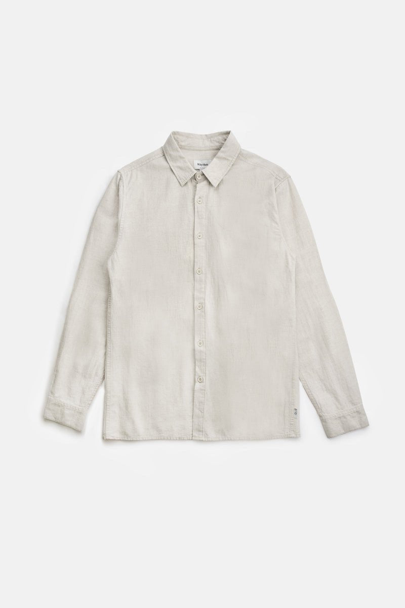 Rhythm Classic Linen LS Shirt