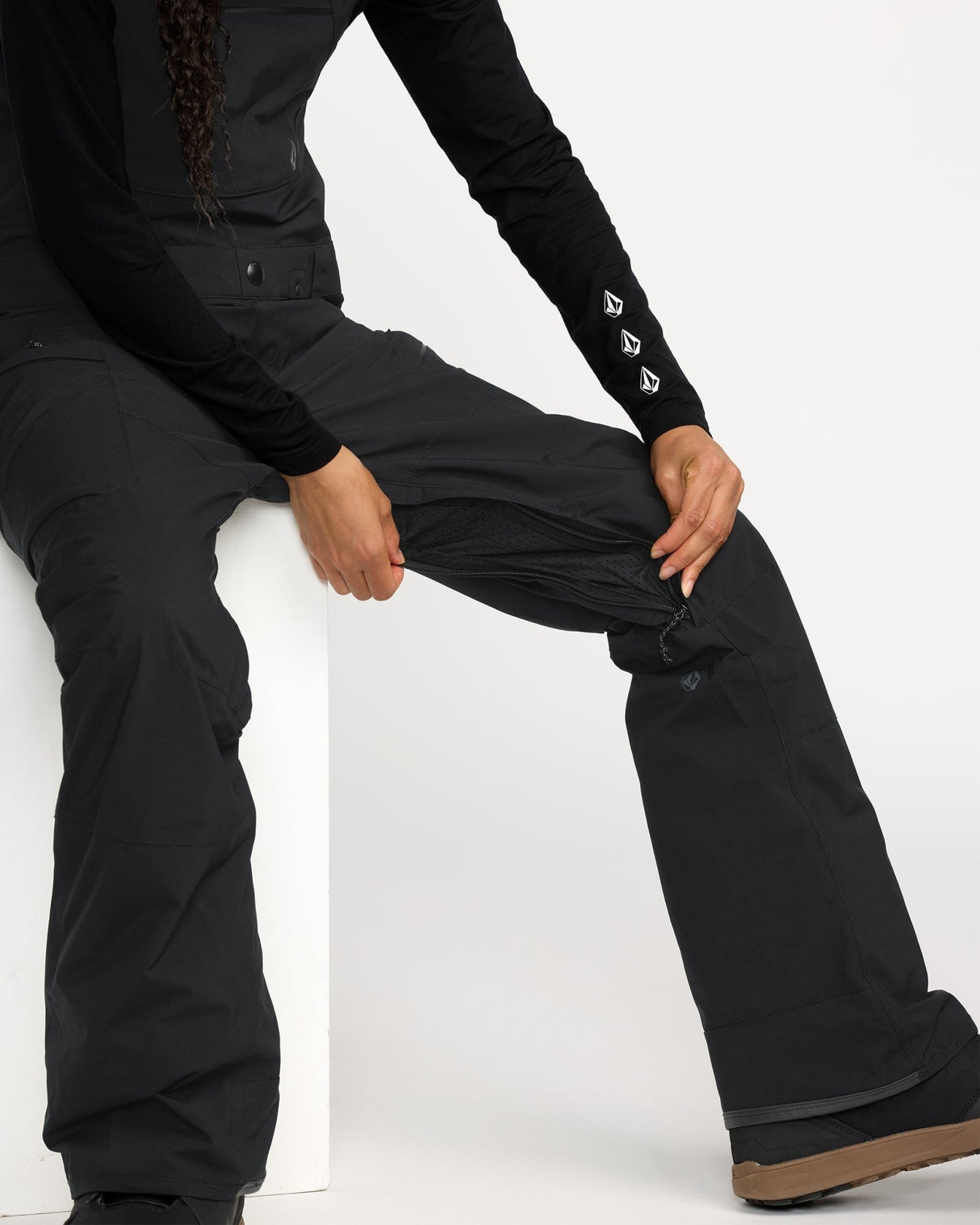 Volcom Women's Ash Stretch Gore-Tex Bib Overall
