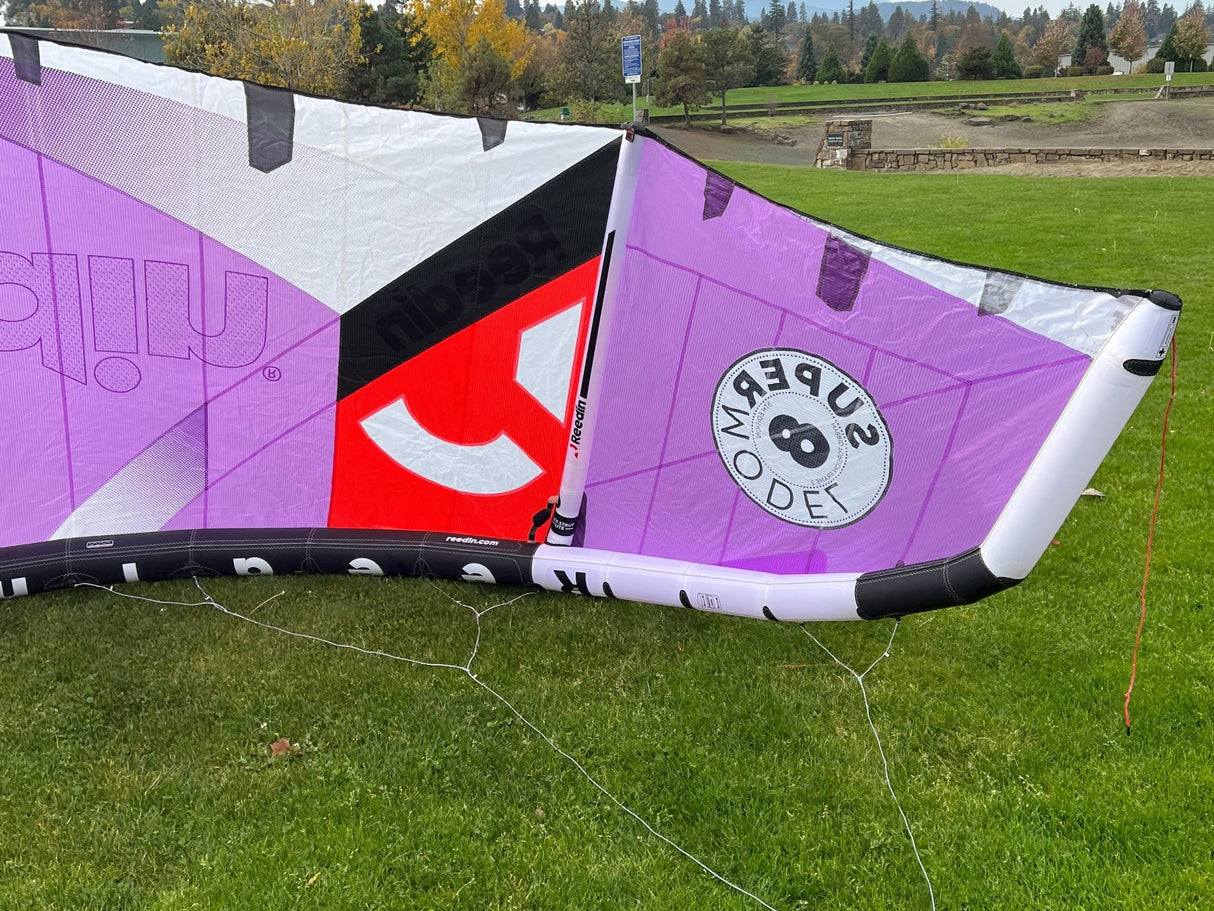 Reedin Super Model HTF2 Kiteboarding Kite 8m - Used