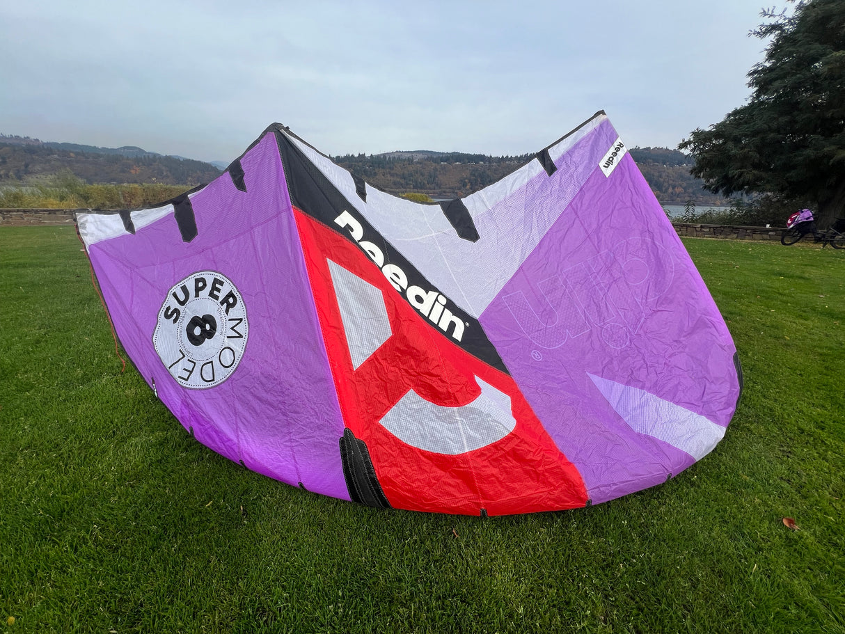 8m Reedin Super Model HTF2 Kiteboarding Kite - Used