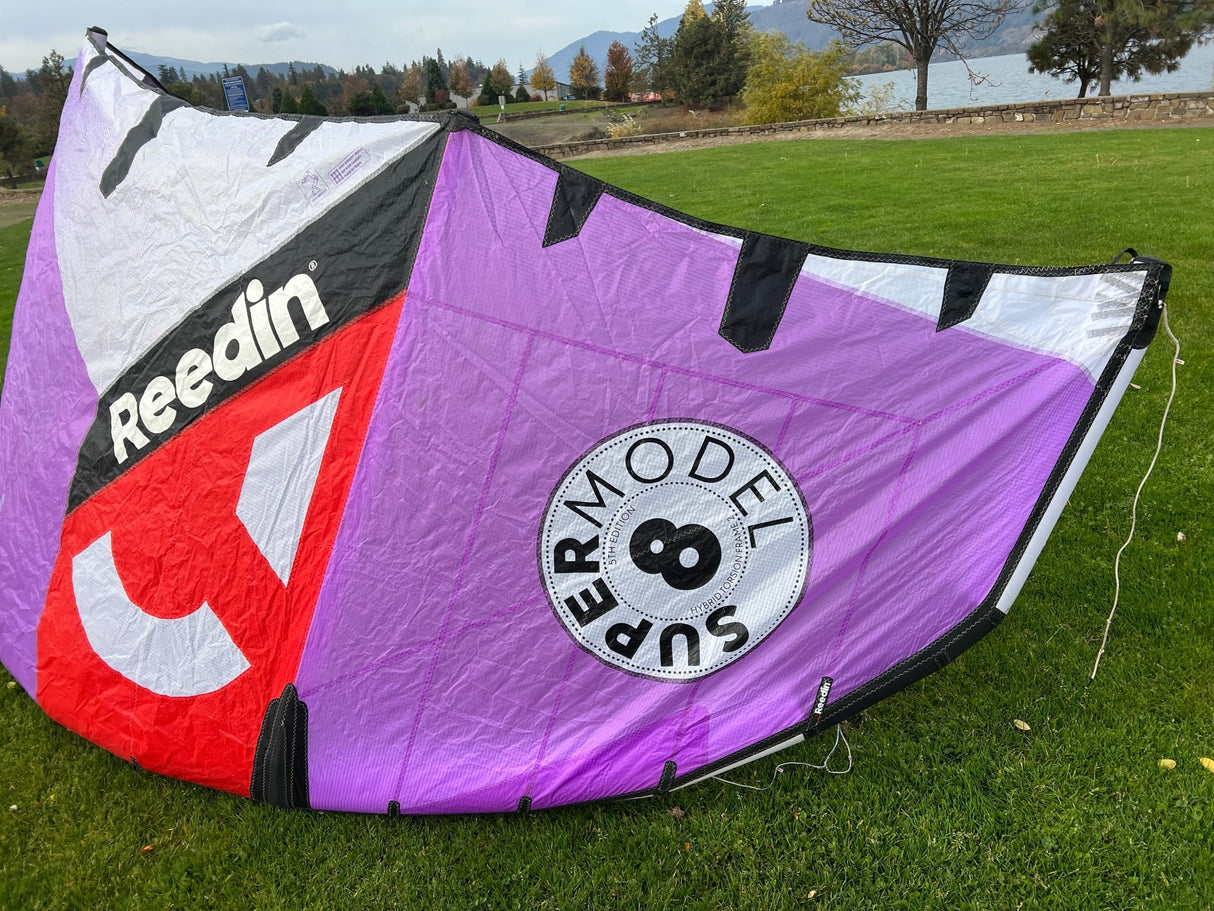 Reedin Super Model HTF2 Kiteboarding Kite 8m - Used
