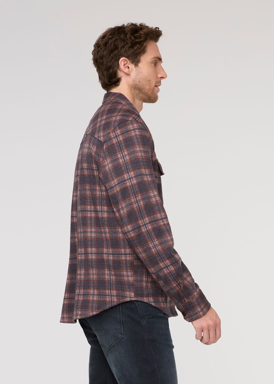 Duer Performance Flannel Button Down