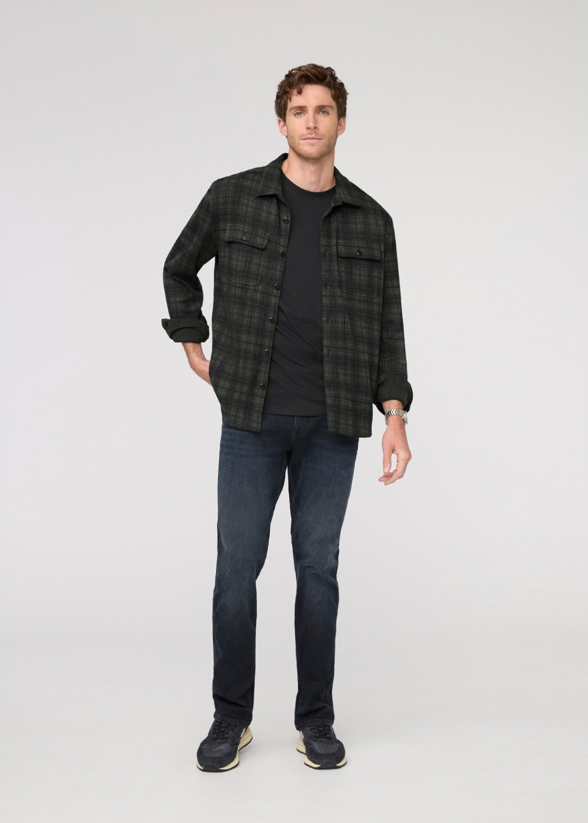 Duer Performance Flannel Button Down