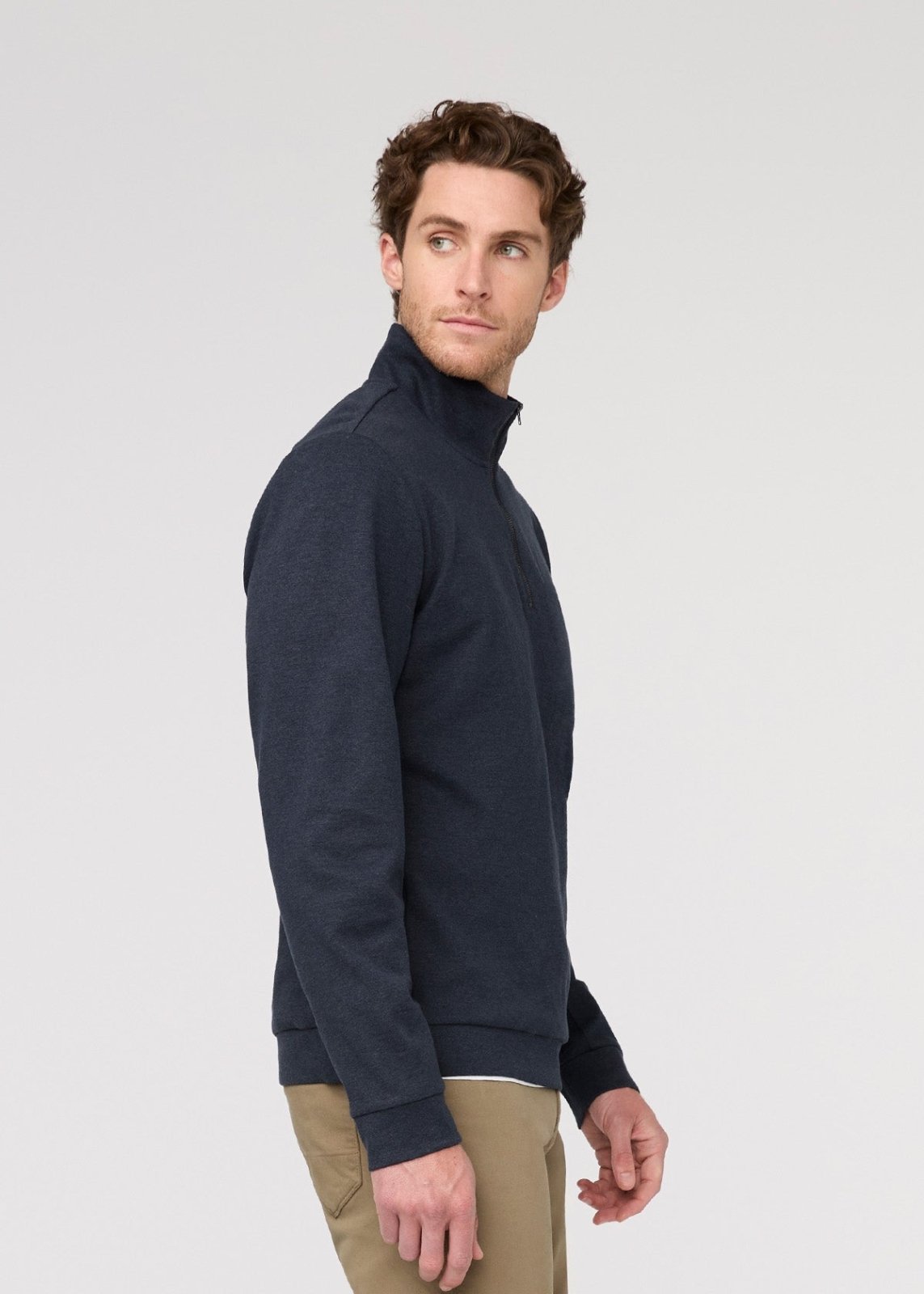 Duer Performance Flannel Quarter Zip