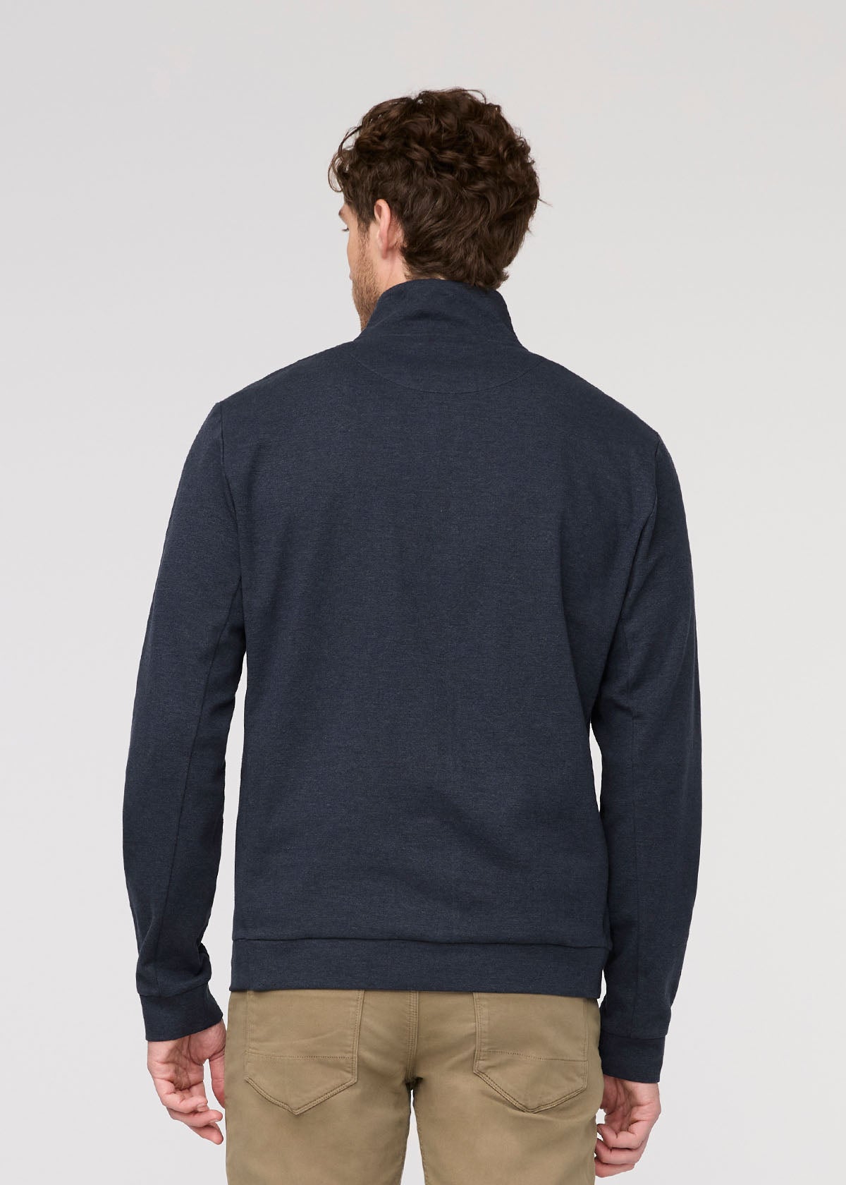 Duer Performance Flannel Quarter Zip
