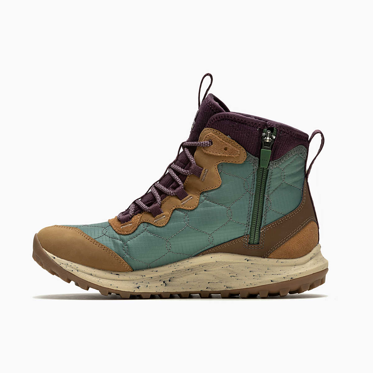 Merrell Women's Antora 3 Thermo Mid Zip Waterproof - Forest