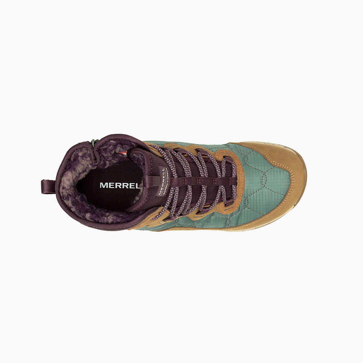 Merrell Women's Antora 3 Thermo Mid Zip Waterproof - Forest