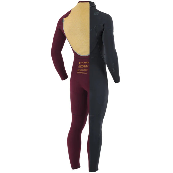 Manera Men's Seafarer Back Zip 4.3mm