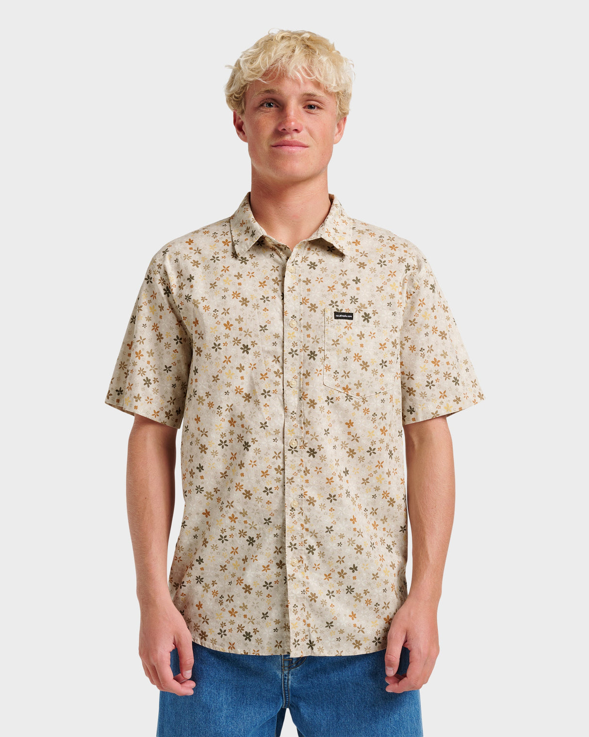Quiksilver Ditsy Mini Classic Short Sleeve Shirt