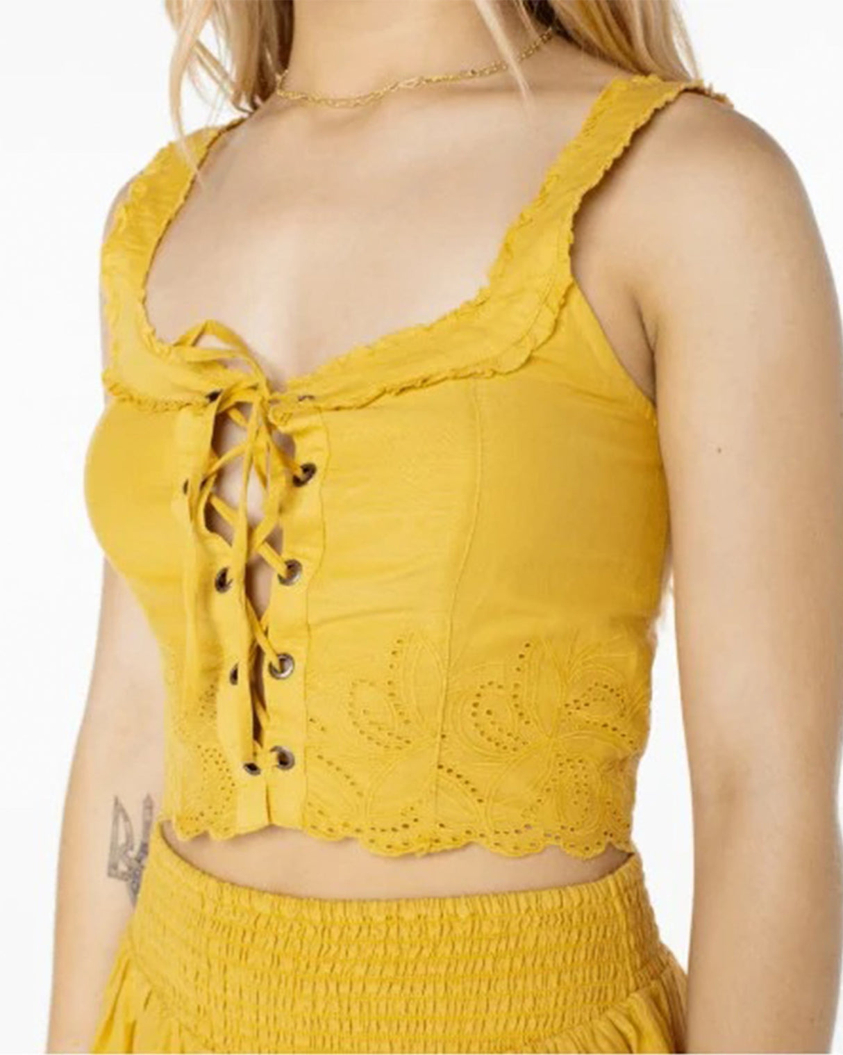 Roxy Hazel Lace Up Tank