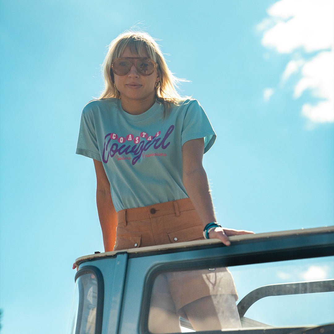 Sendero Coastal Cowgirl Crop Tee