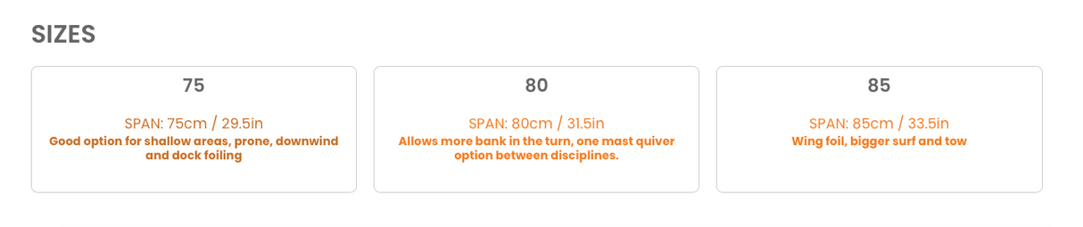 Code Foils Mast High Modulus Mast