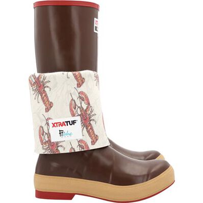 Xtratuf Womens's Fishe Legacy Tall Boot - Brown Lobster