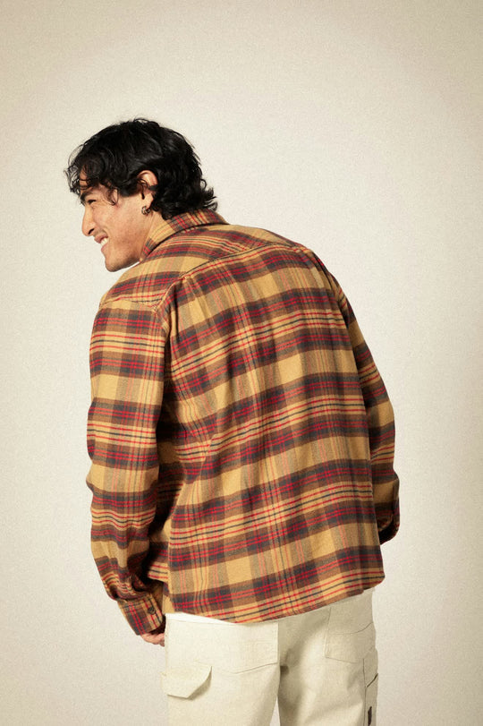 Brixton Men's Bowery Long Sleeve Flannel