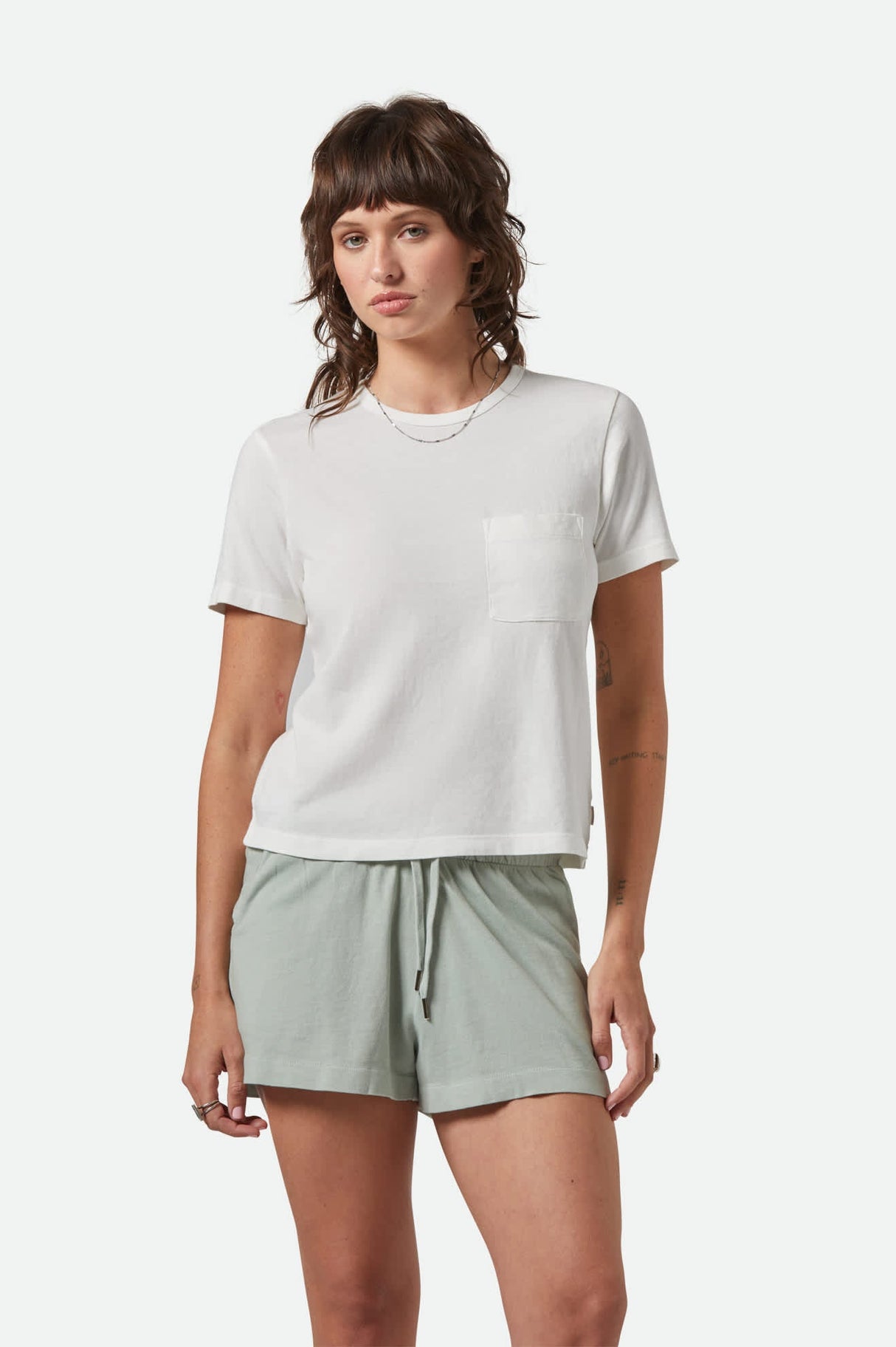 Brixton Carefree Organic Garment Dye Perfect T-Shirt