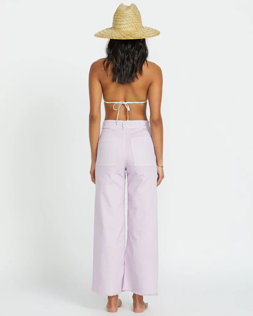 Billabong Free Fall High-Waist Pants - Amethyst Smoke