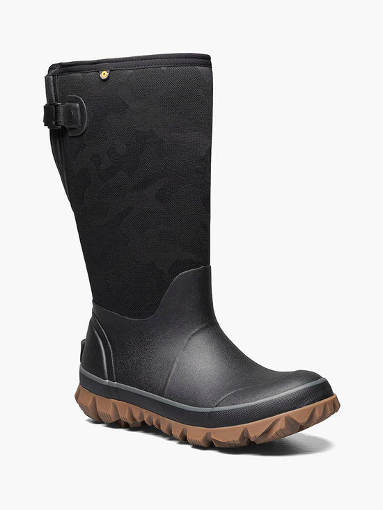 BOGS Women's Whiteout Adjustable Half Calf Boot - Black