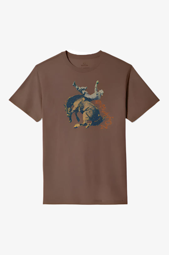 Brixton Rowdy S/S Tee - Pinecone Brown