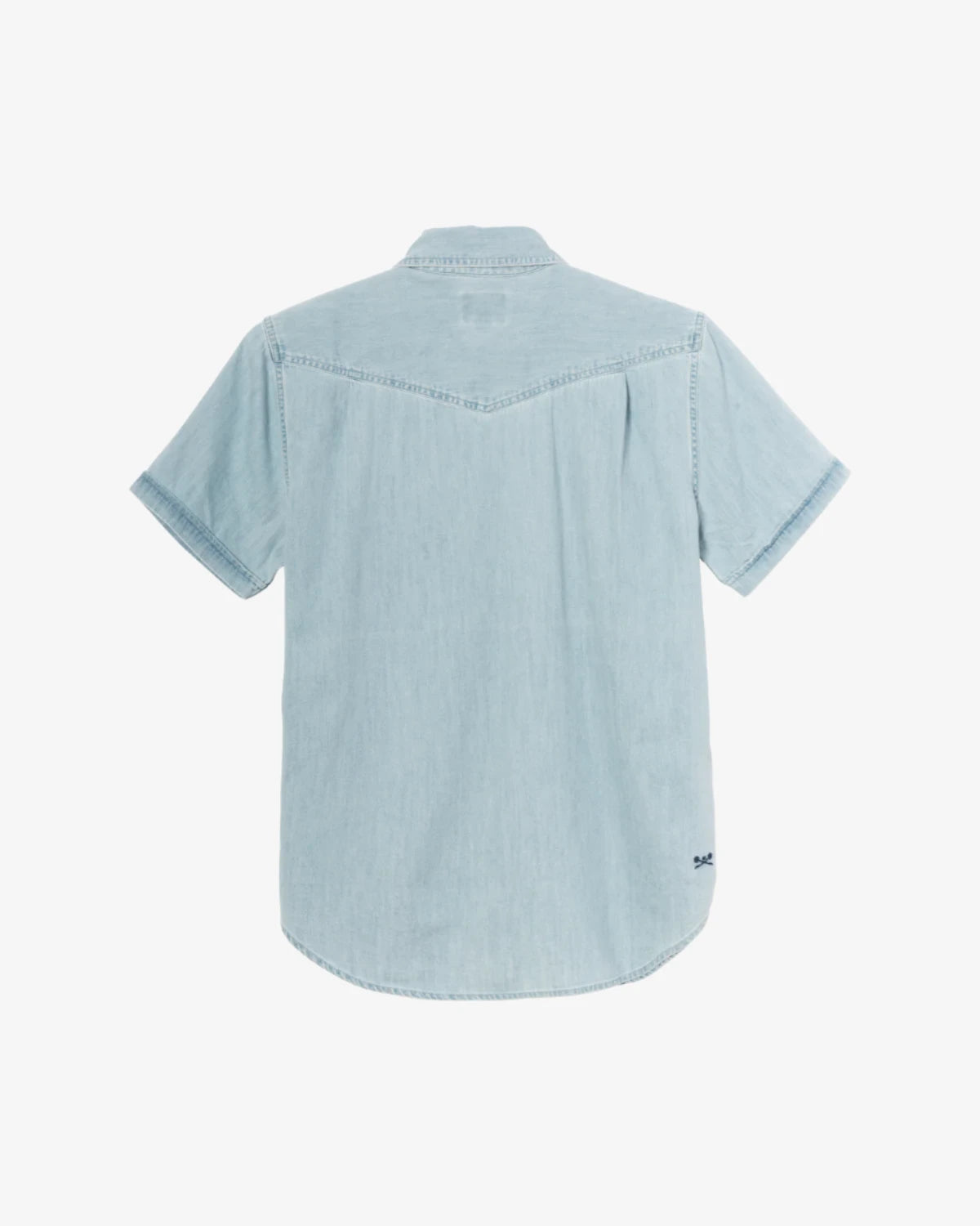 Dark Seas Autry SS Shirt - Light Indigo