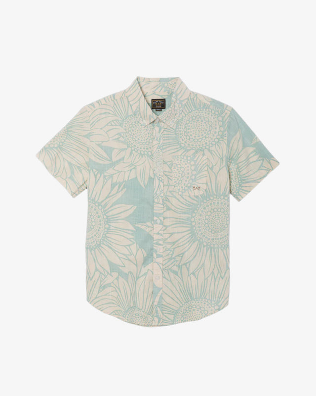Dark Seas Merle SS Shirt - Turquoise
