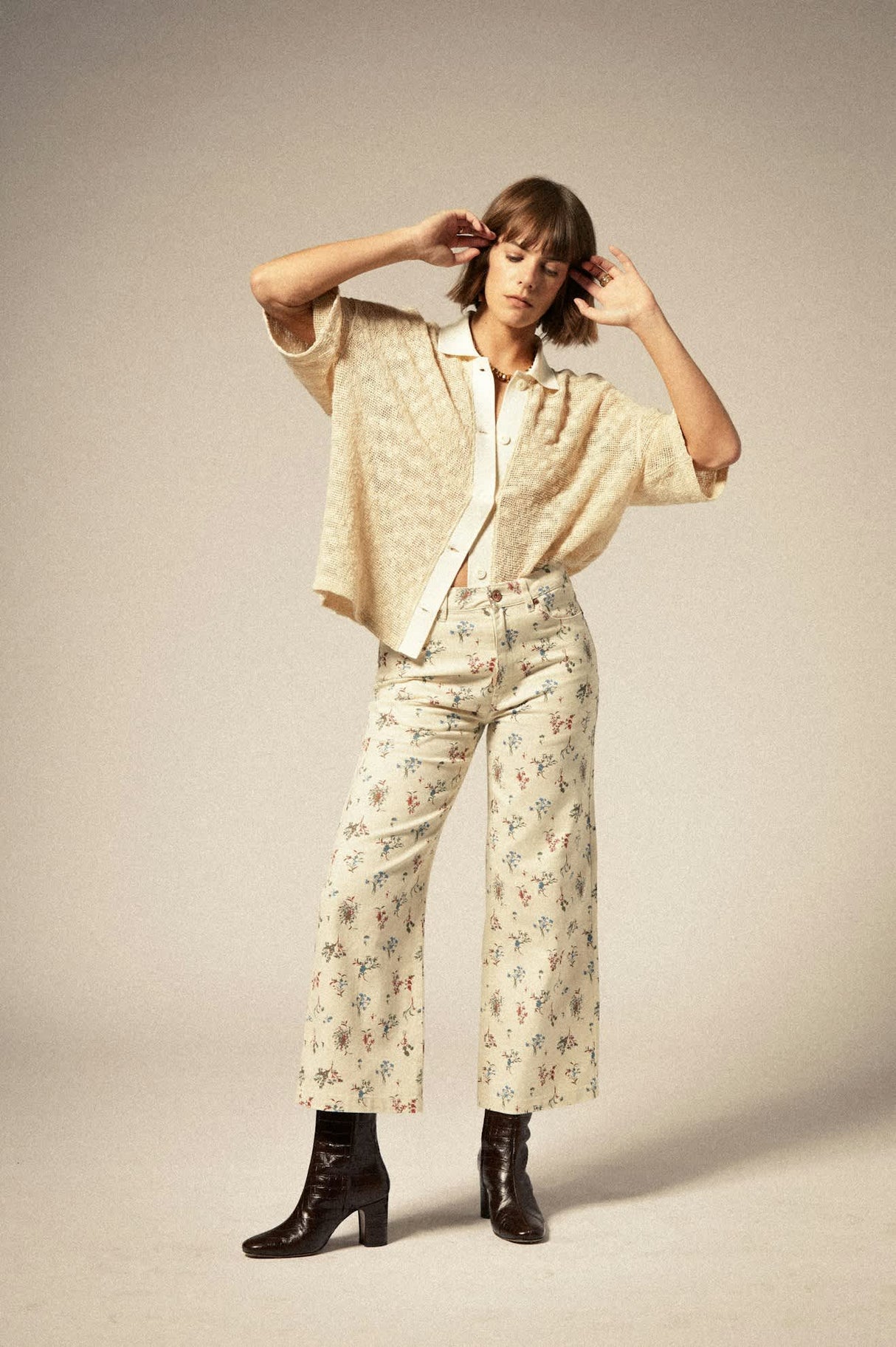 Brixton Margo Cropped 5 Pocket Pant