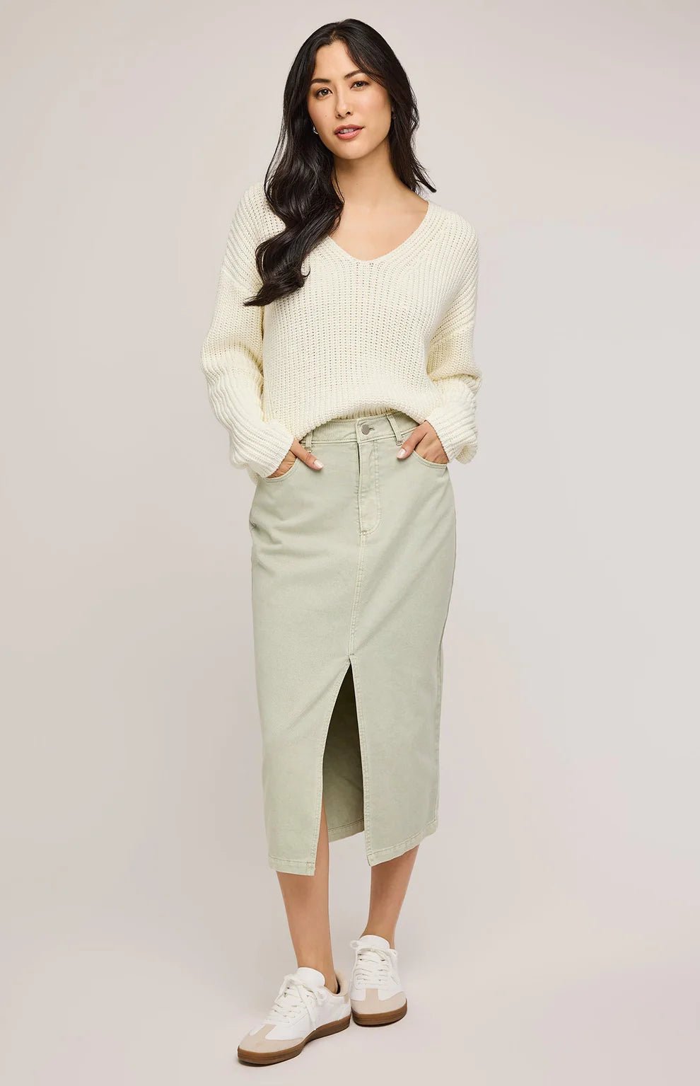 Gentle Fawn Georgia Midi Skirt - Cactus