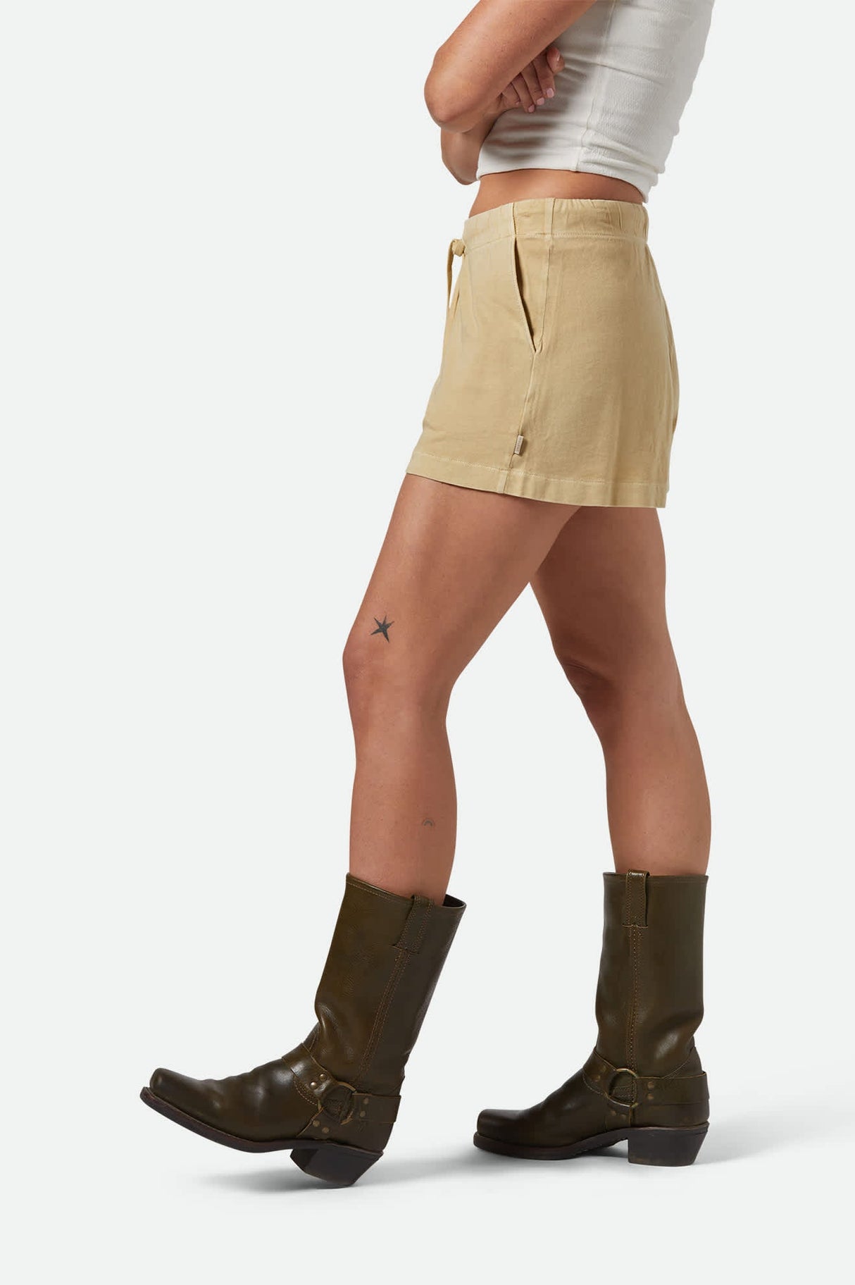 Brixton Carefree Organic Garment Dyed Lounge Short