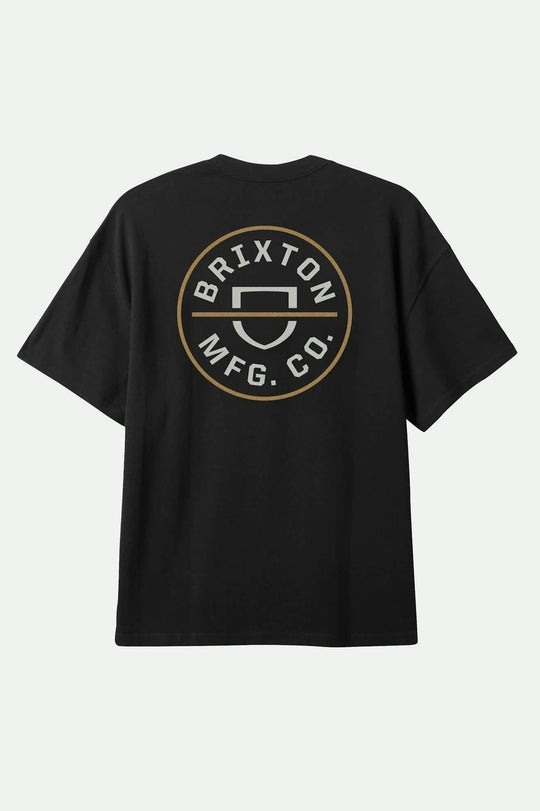 Brixton Men's Crest II Standard T-Shirt