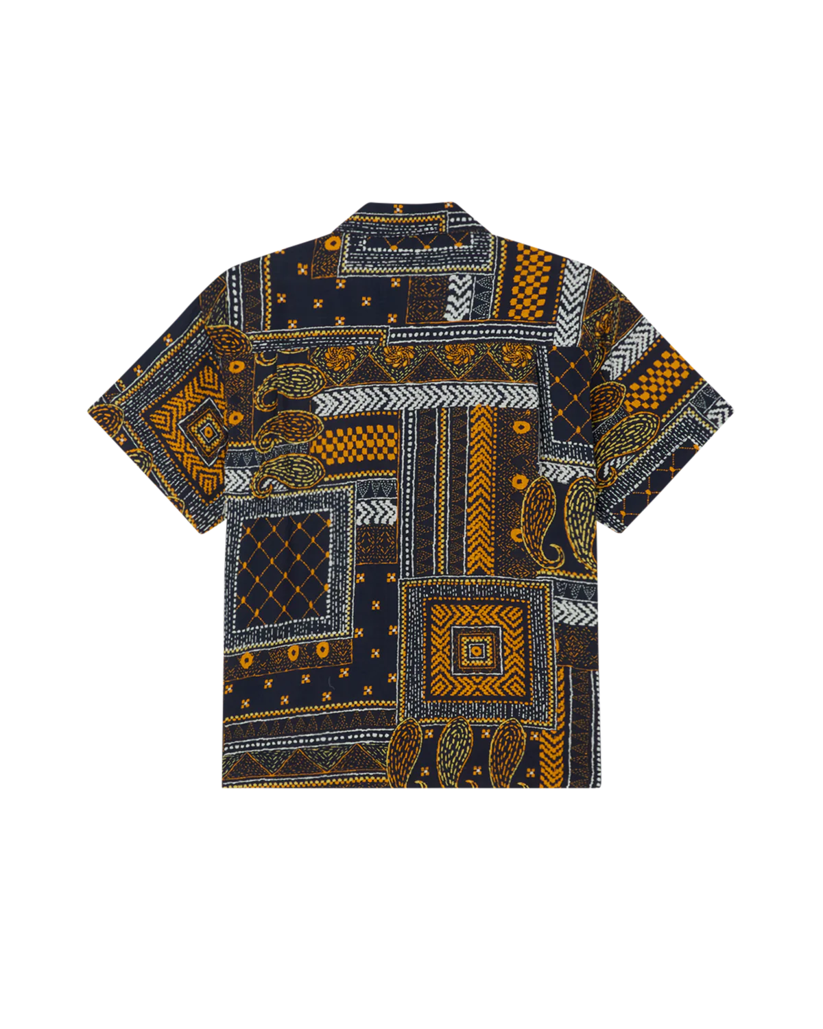 Obey Archie Short Sleeve Shirt - Navy Multi